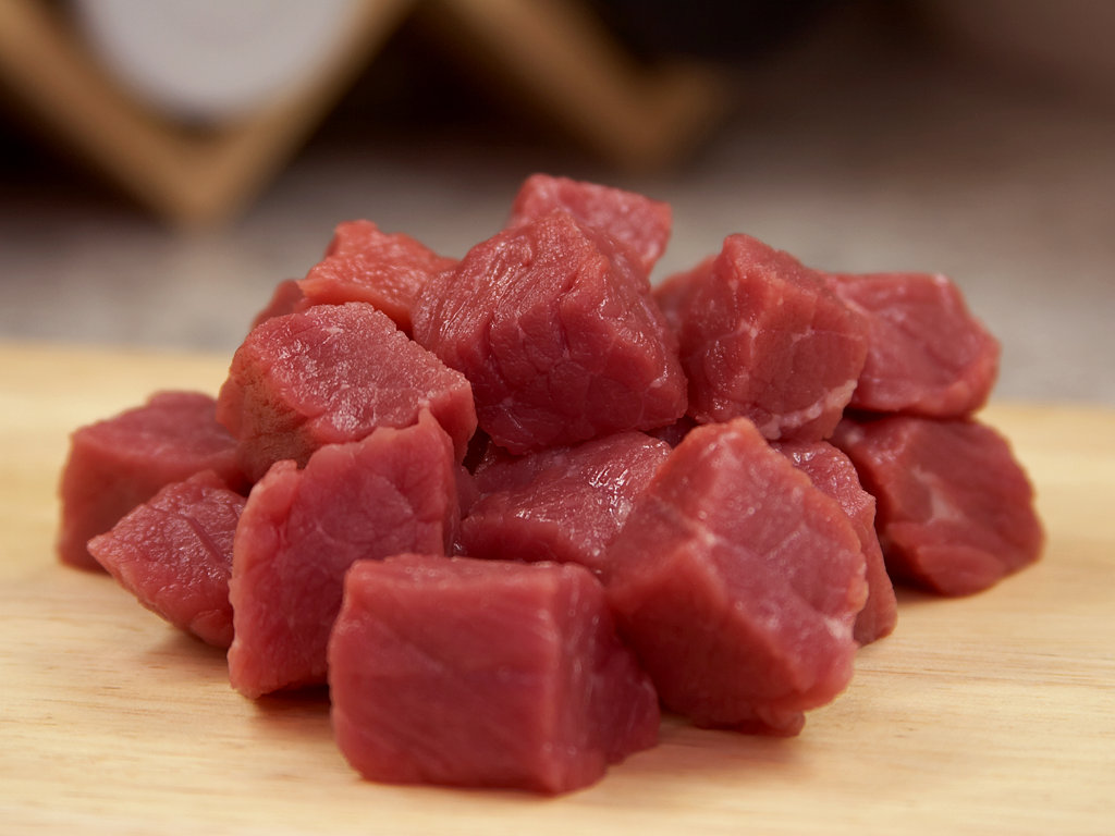 raw beef